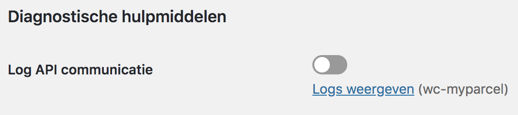 WooCommerce diagnostische hulpmiddelen